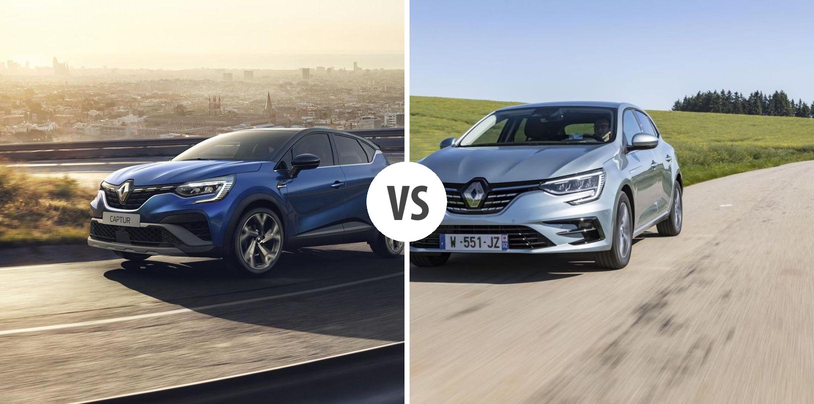 Renault Captur Vs Renault M Gane Autovergleich Autogott At