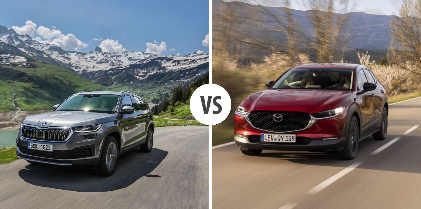 Skoda Kodiaq Vs Mazda Cx Autovergleich Autogott At