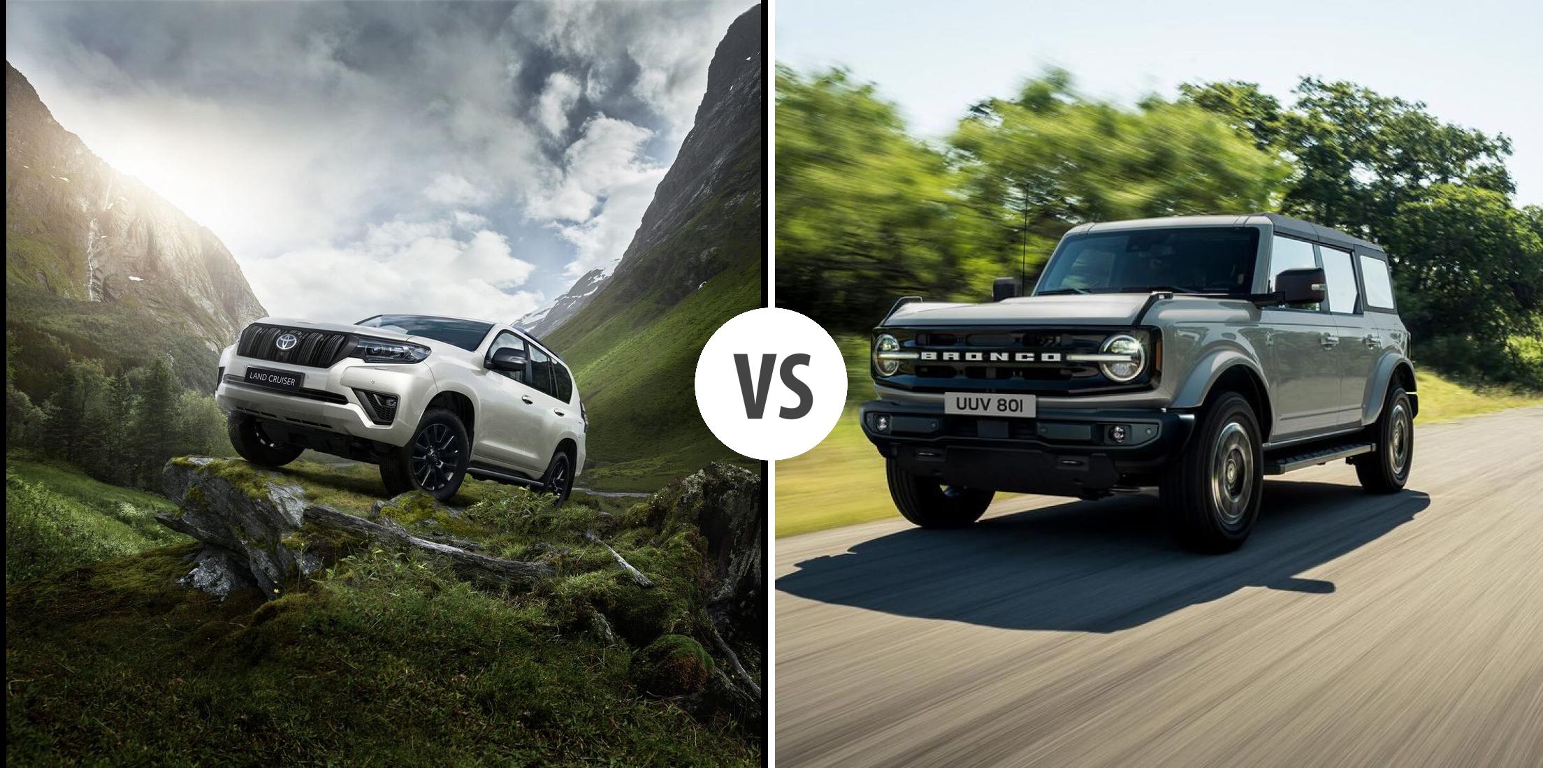 Toyota Land Cruiser VS Ford Bronco Autovergleich AUTOGOTT AT