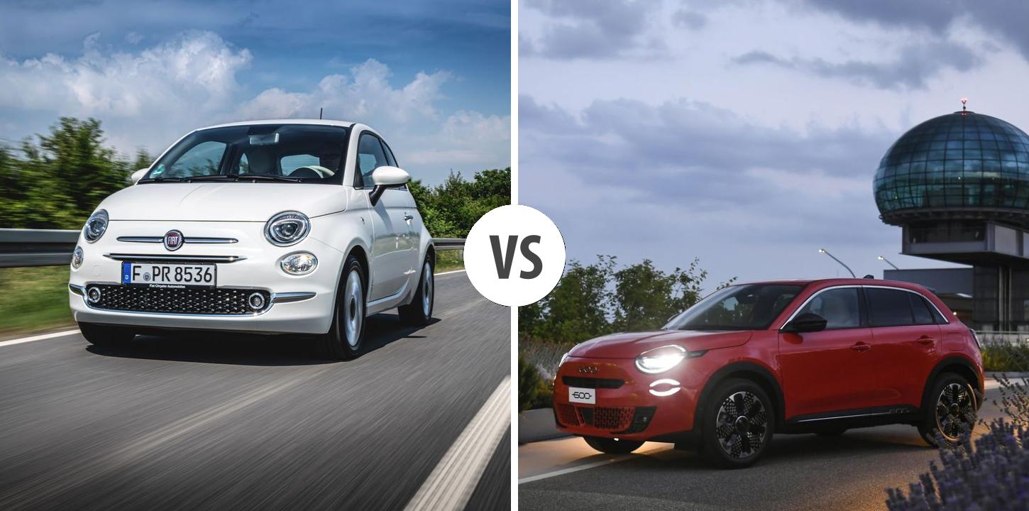 Fiat 500 Vs Fiat 600e Autovergleich Autogott At