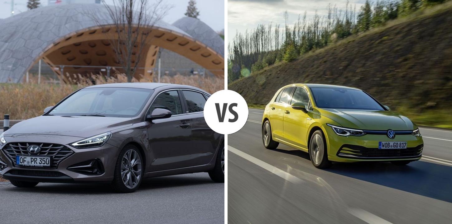 Hyundai i30 Fastback VS Volkswagen Golf Autovergleich | AUTOGOTT.AT