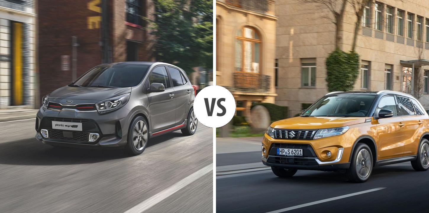 KIA Picanto VS Suzuki Vitara Autovergleich | AUTOGOTT.AT