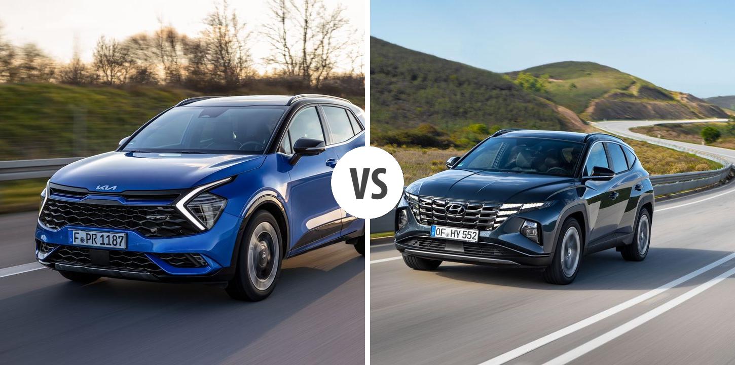 KIA Sportage VS Hyundai Tucson Autovergleich AUTOGOTT.AT