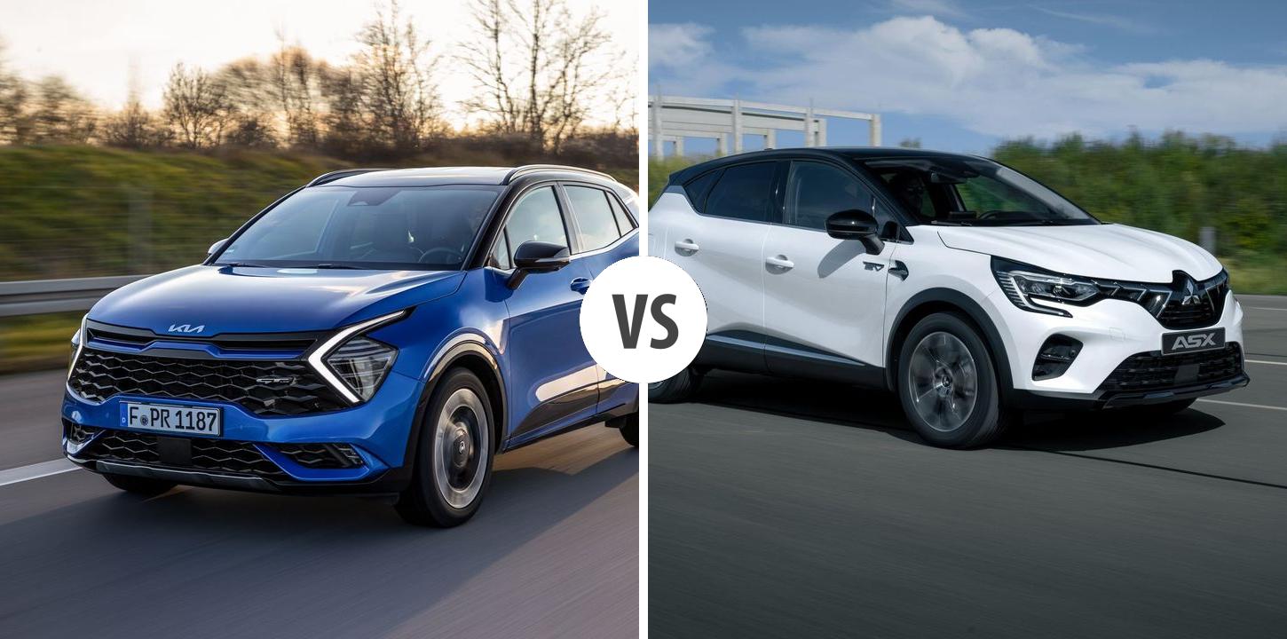 KIA Sportage VS Mitsubishi ASX Autovergleich | AUTOGOTT.AT