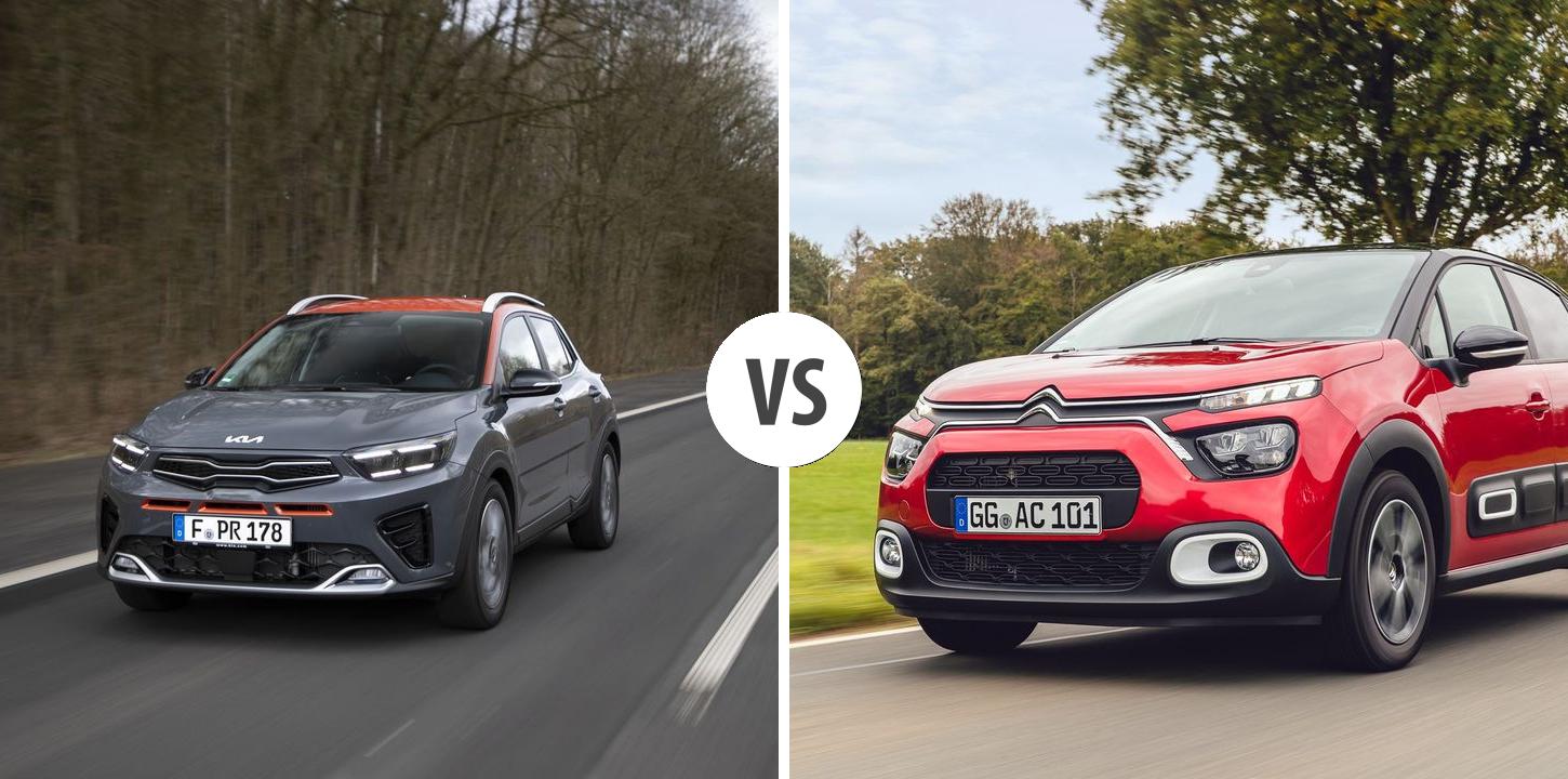 KIA Stonic VS Citroën C3 Autovergleich | AUTOGOTT.AT