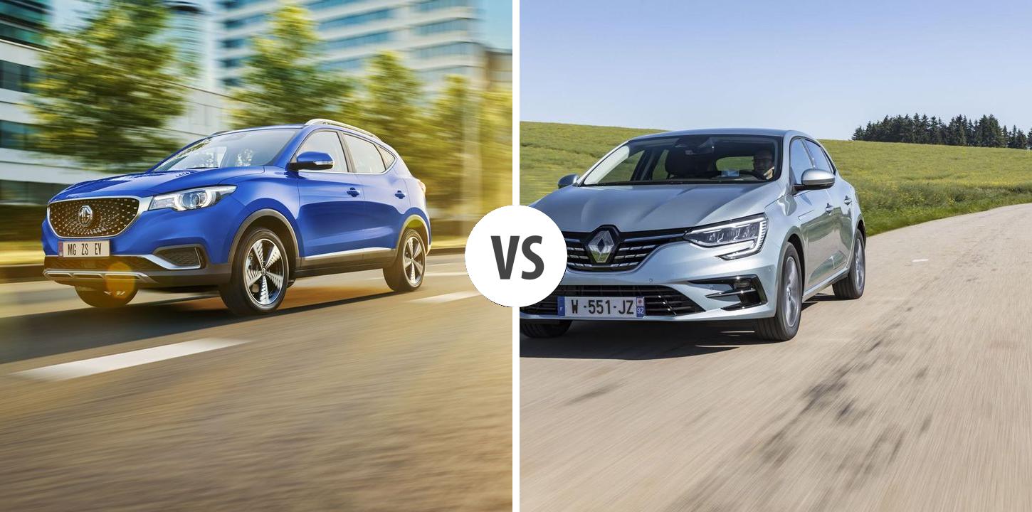 MG ZS VS Renault Mégane Autovergleich | AUTOGOTT.AT