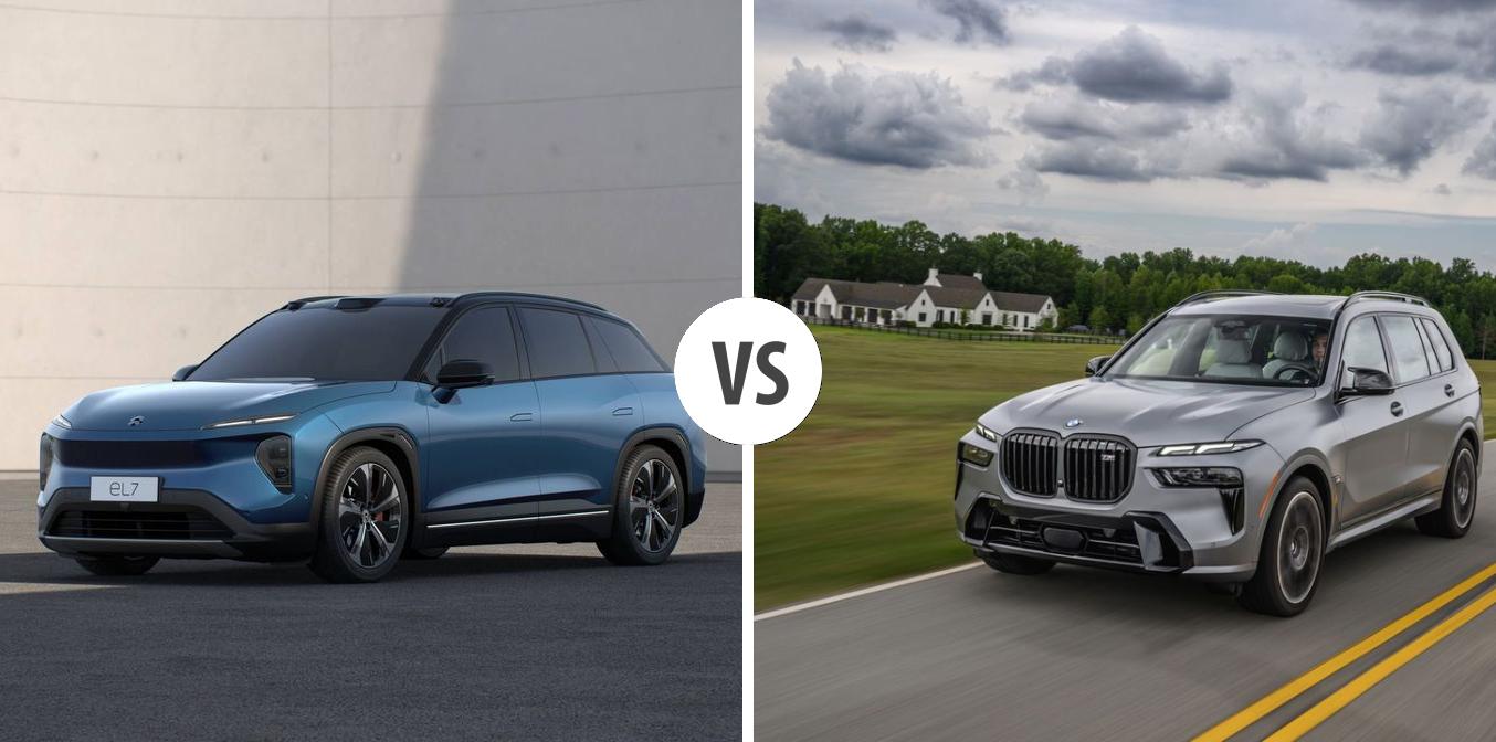 Nio EL7 VS BMW X7 Autovergleich | AUTOGOTT.AT