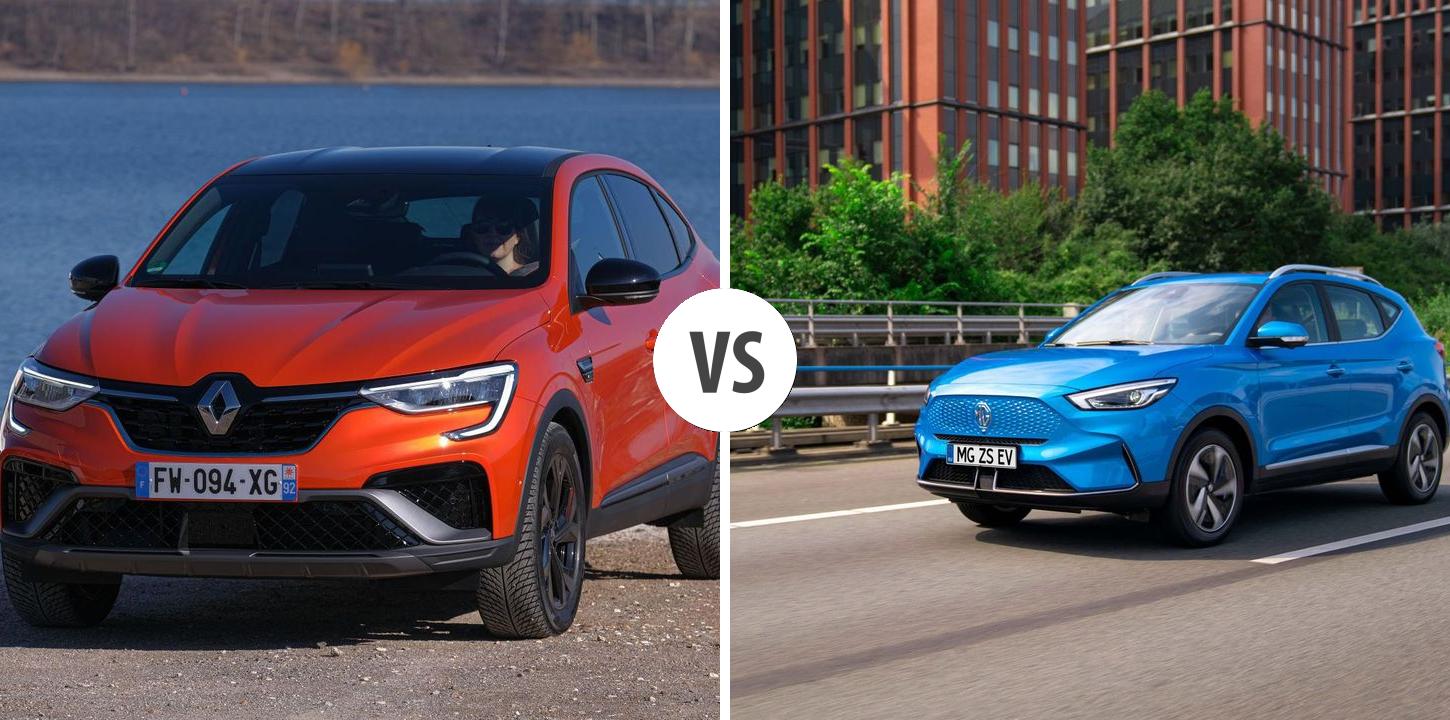 Renault Arkana VS MG ZS EV Autovergleich | AUTOGOTT.AT