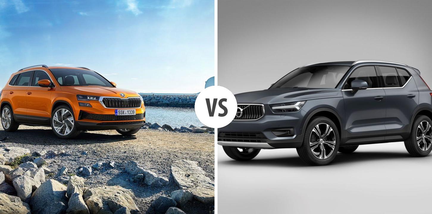 Skoda Karoq VS Volvo XC40 Autovergleich AUTOGOTT AT