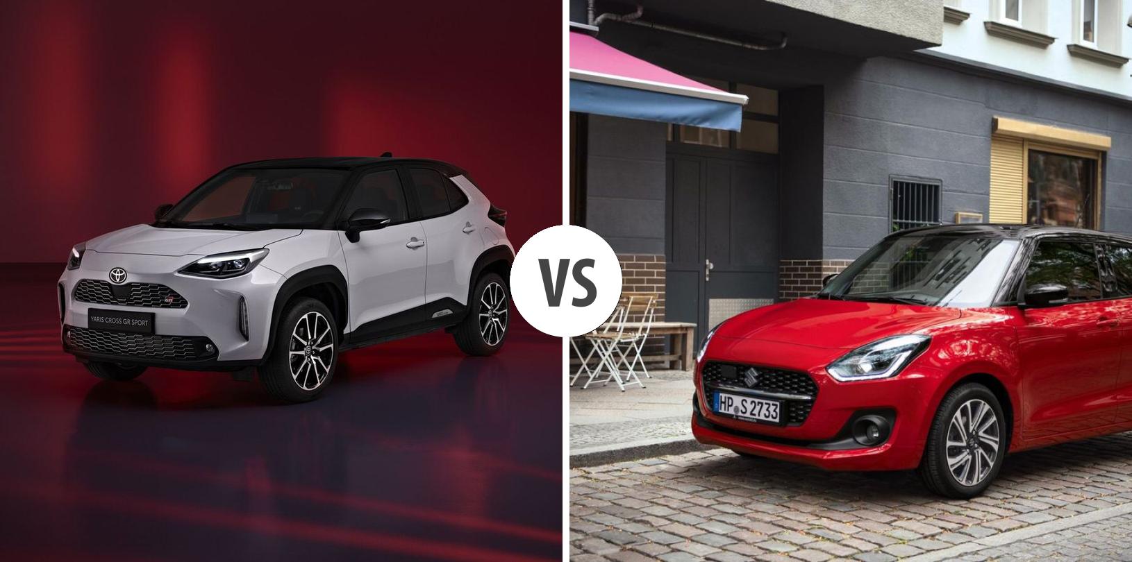 Toyota Yaris Cross VS Suzuki Swift Autovergleich | AUTOGOTT.AT